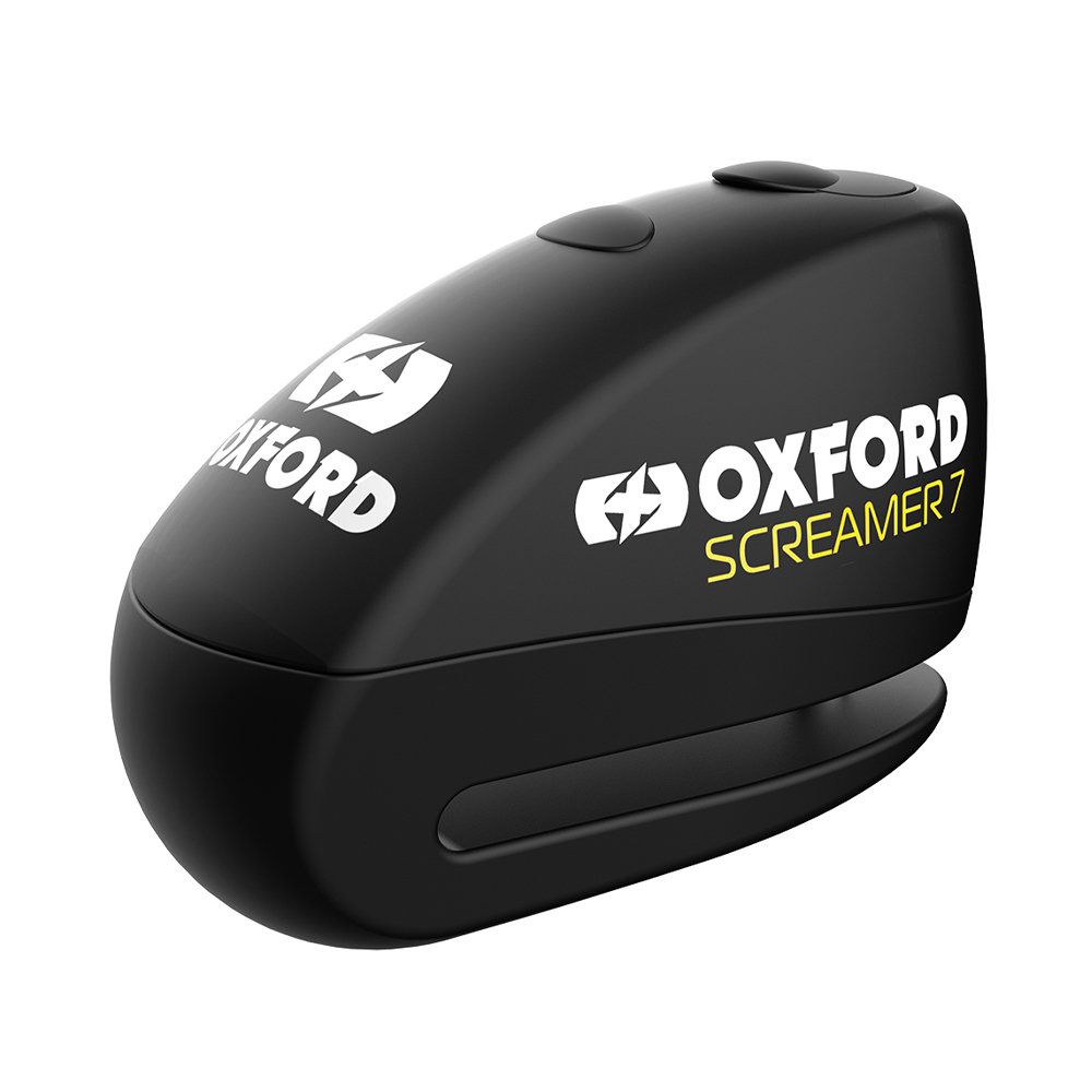 Oxford SCREAMER7 ALARM DISC LOCK BLACK/BLACK